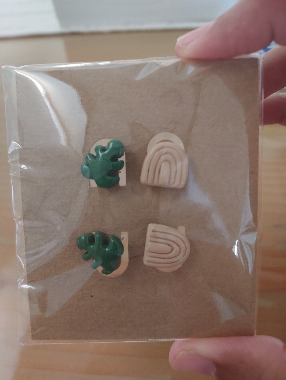 Clay Earrings 2 Pairs